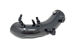 Torque Solution HD Hard Turbo Inlet Carbon Fiber OEM / 2.4" Subaru WRX 02-07 / STI 04-21 | TS-SU-881CF-O