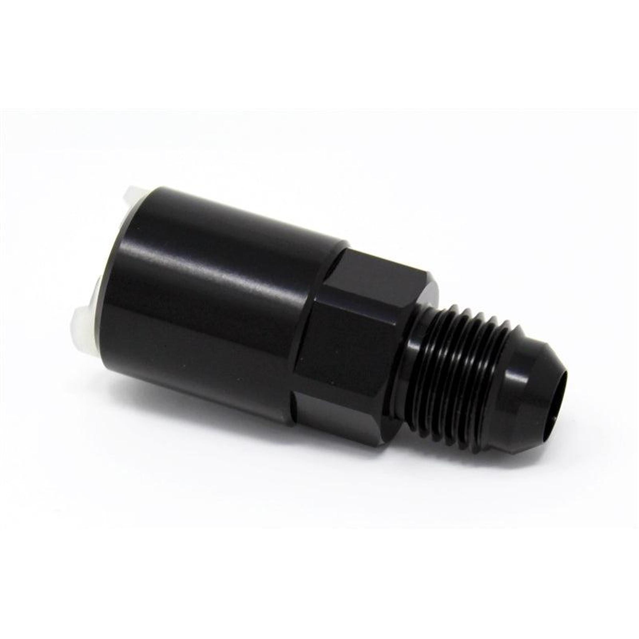 Torque Solution Push-On Quick Disconnect Adapter Fitting 5/16in SAE to -6AN Male Flare | TS-FTG-009