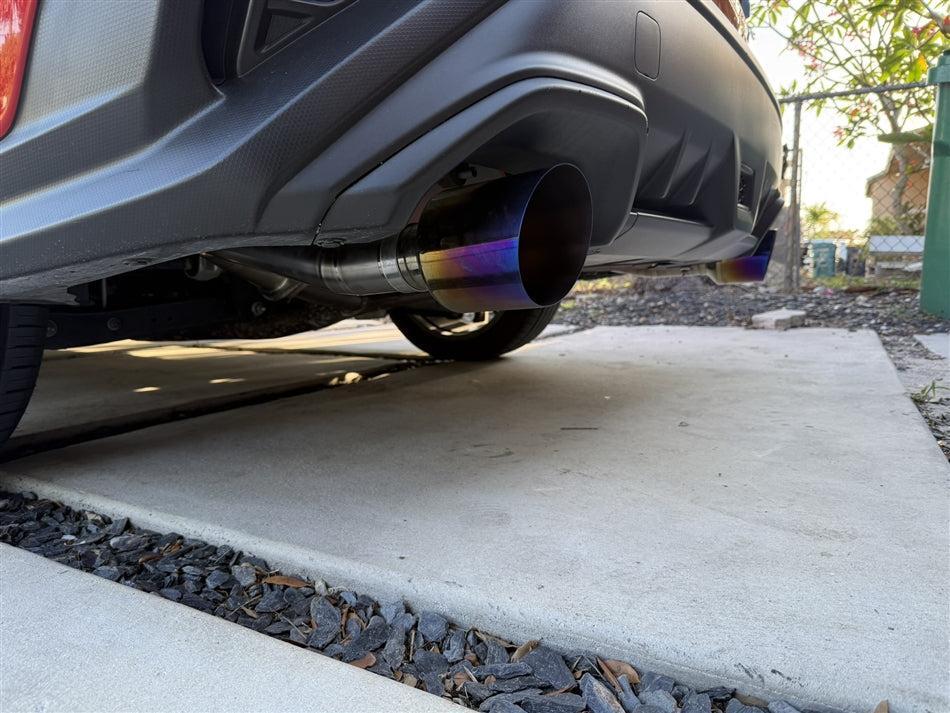 Torque Solution Titanium Axle Back Exhaust 15-25 Subaru WRX / 15-21 Subaru STI | TS-SU-883-TI