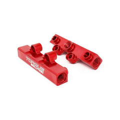 Torque Solution Top Feed Fuel Rails Red V2 Subaru WRX 02-14 / STI 07-21 / LGT 07-12 / FXT 06-13 | TS-SU-400R.2