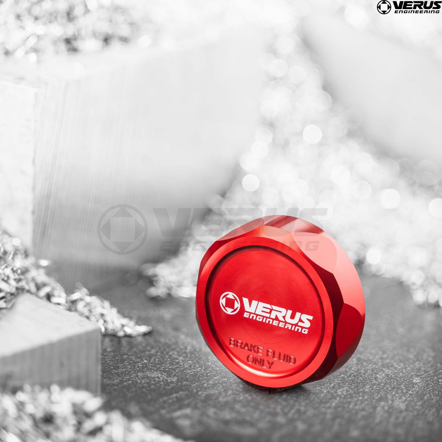 Verus Engineering Brake Master Cylinder Cap Red 13-20 BRZ / 13-16 FRS / 17-20 Toyota 86 | A0573A-RED