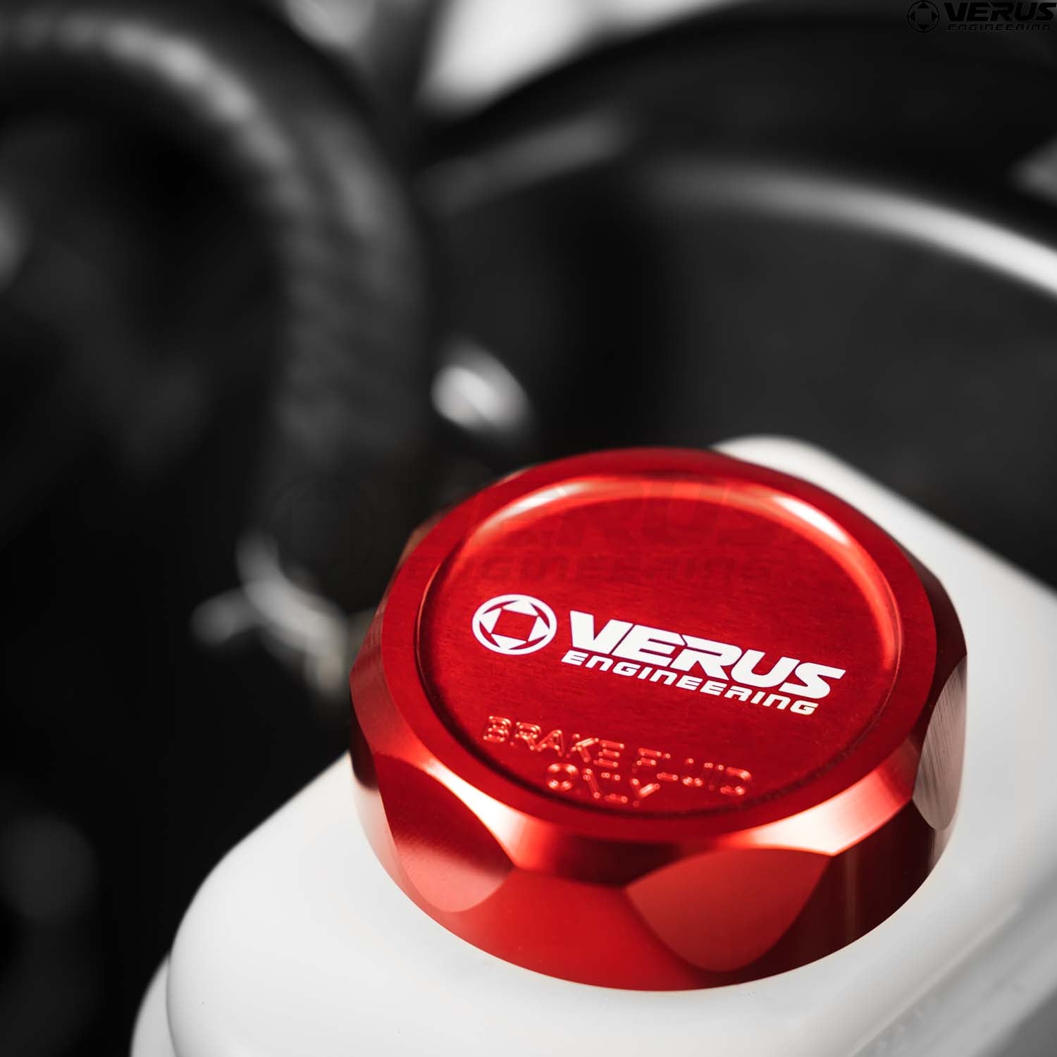 Verus Engineering Brake Master Cylinder Cap Red 13-20 BRZ / 13-16 FRS / 17-20 Toyota 86 | A0573A-RED