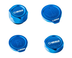 Verus Engineering Engine Bay Cap Kit Blue (FHS) 08-14 WRX / STI | A0585A-BLU-FHS