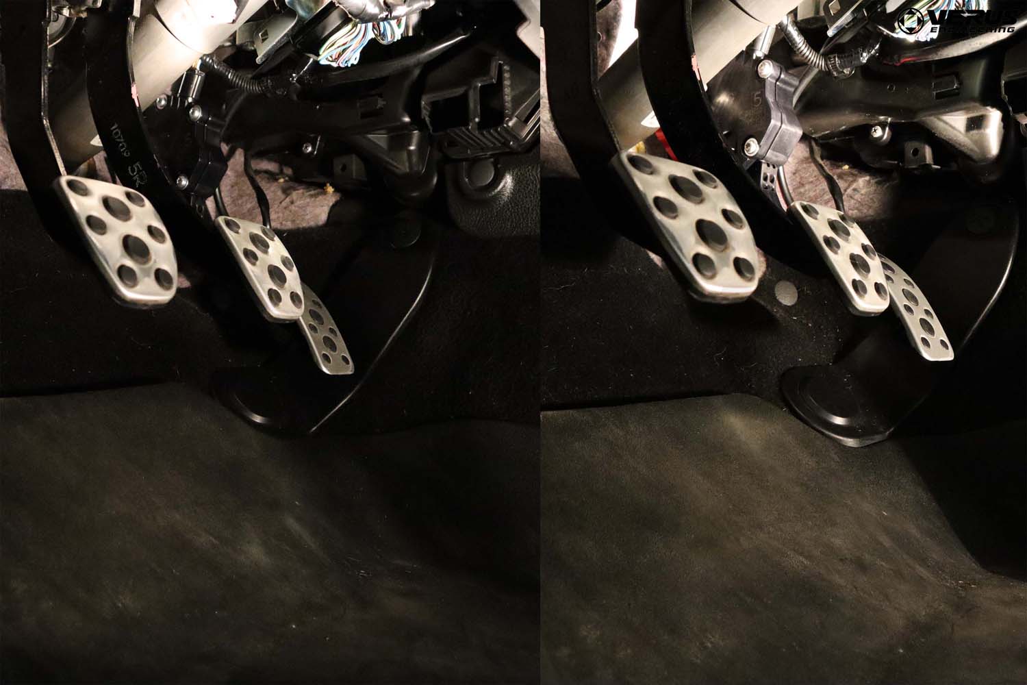 Verus Engineering Throttle Pedal Spacer Black 08-14 WRX / STI | A0205A-BLK