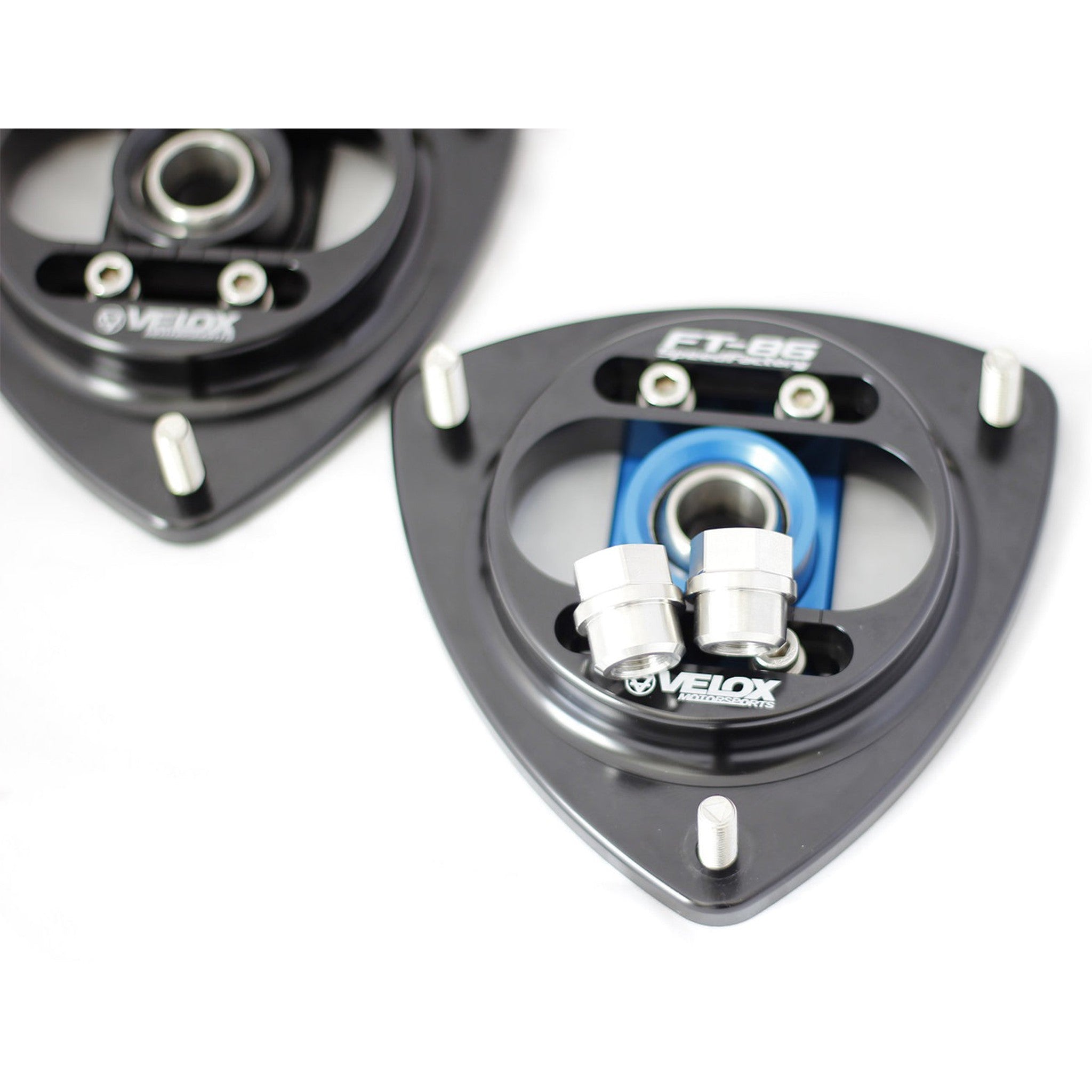 Verus Front Camber Plate Kit Anodized Blue Subaru BRZ 13-26 / Toyota 86 2017-2026 | A0019A-BLU