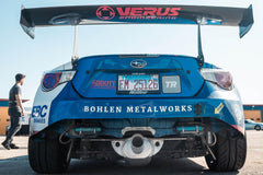 Verus Swan Neck UCW Rear Wing Kit w/ Aluminum End Plates FR-S / GT86 / BRZ 2013-2020 | A0783A