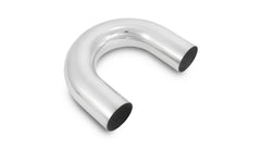 Vibrant Aluminum Tubing 180 Degree Bend Polished 2.5" O.D. Aluminum U-Bend | 2867