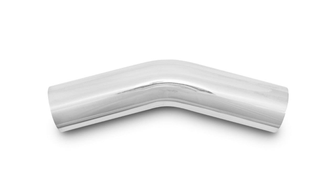Vibrant Aluminum Tubing 30 Degree Bend Polished 3" O.D. Aluminum 30 Degree Bend | 2811
