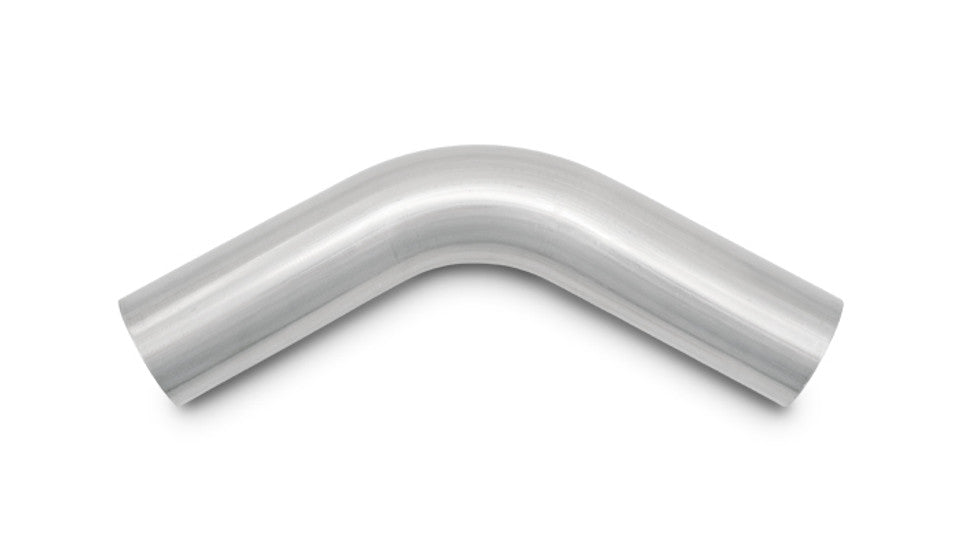 Vibrant T304 SS 60 deg Mandrel Bend Tube Tube Diameter - 2.5" O.D. Centerline Radius - 3.5" Leg Length A - 6" Leg Length B - 6" | 13070