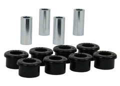 Whiteline Rear Radius Arm Bushing Kit Upper Inner & Outer Nissan Skyline R32 / R33 / R34 RWD & AWD 1989-2000 | W62546