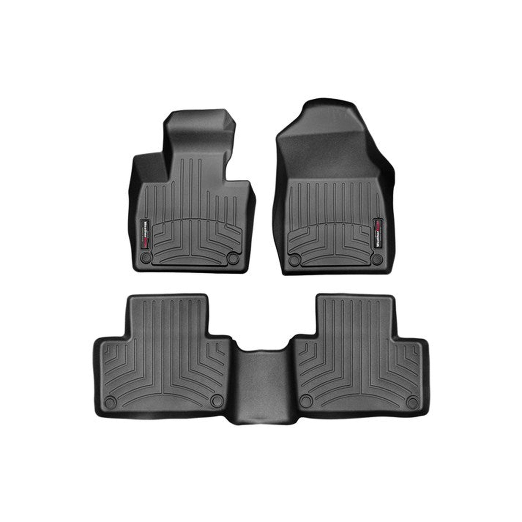 WeatherTech Floorliner Floormats Set Black Subaru WRX 22-26 | 4417431-4411072