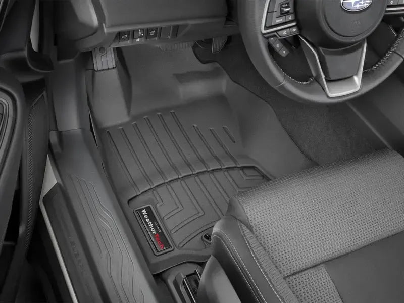 WeatherTech Front & Rear FloorLiner Black Subaru Legacy / Outback 2020-2025 | 441583-1-2