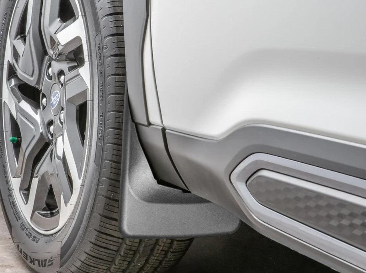 WeatherTech No Drill MudFlaps Black Subaru Forester 2025 | 110190 - 120190