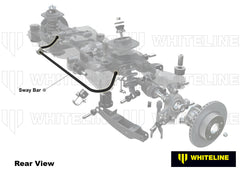 Whiteline 24mm Heavy Duty Adjustable Rear Sway Bar Nissan 370z / Infiniti G37 2009-2020 | BNR37Z
