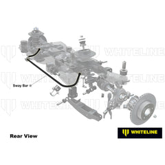 Whiteline 24mm Heavy Duty Adjustable Rear Sway Bar Nissan 370z / Infiniti G37 2009-2020 | BNR37Z