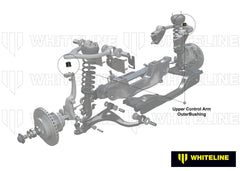 Whiteline Front Upper Control Arm - Outer Bushing Camber Kit Double Offset Nissan Skyline R33/R34 GTR 1993-2000 | KCA348