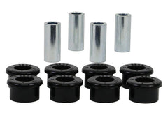 Whiteline Rear Radius Arm Bushing Kit Upper Inner & Outer Nissan Skyline R32 / R33 / R34 RWD & AWD 1989-2000 | W62546