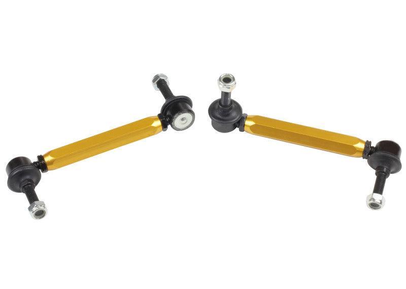 Whiteline Rear Swaybar End Links Heavy Duty Adjustable Steel Ball Nissan GT-R 2009-2012 | KLC173