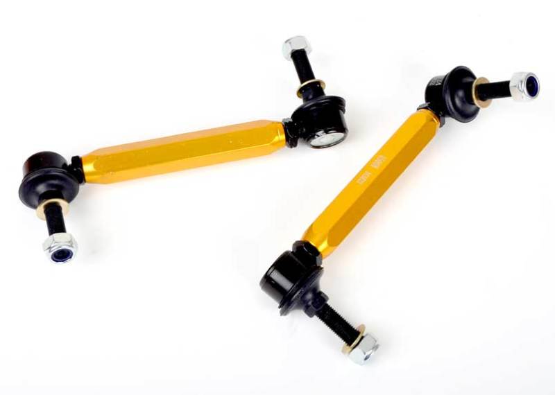 Whiteline Rear Swaybar End Links Heavy Duty Adjustable Steel Ball Nissan GT-R 2009-2012 | KLC173