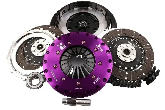 XClutch 9in Twin Solid Organic Clutch Kit Honda Civic Type R 2017-2021 | XKHN23537-2G