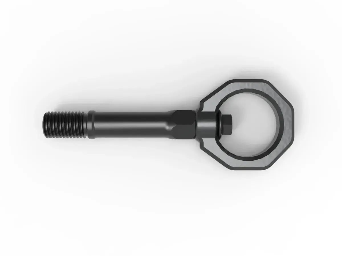 aFe CONTROL Front Tow Hook Gray Nissan Z 2023-2025 | 450-712001-G