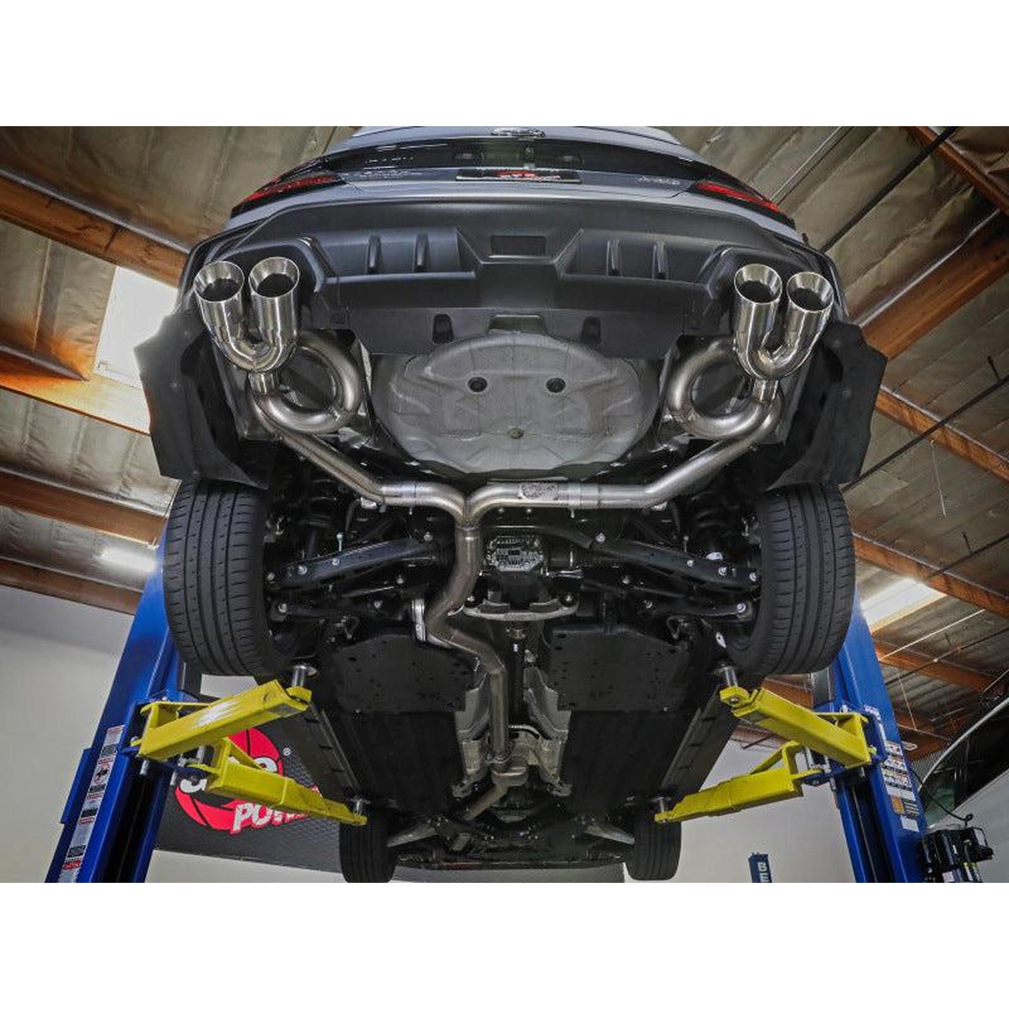 aFe POWER Takeda 3in to 2-1/2in 304 SS Cat Back Exhaust w/ Polished Tips Subaru WRX 2022-2026 | 49-36809-P