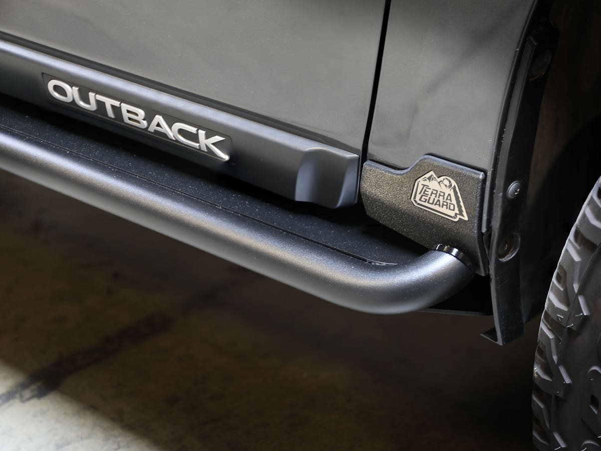aFe POWER Terra Guard Trail Slider Steps Black Outback 2015-2019 | 79-27002