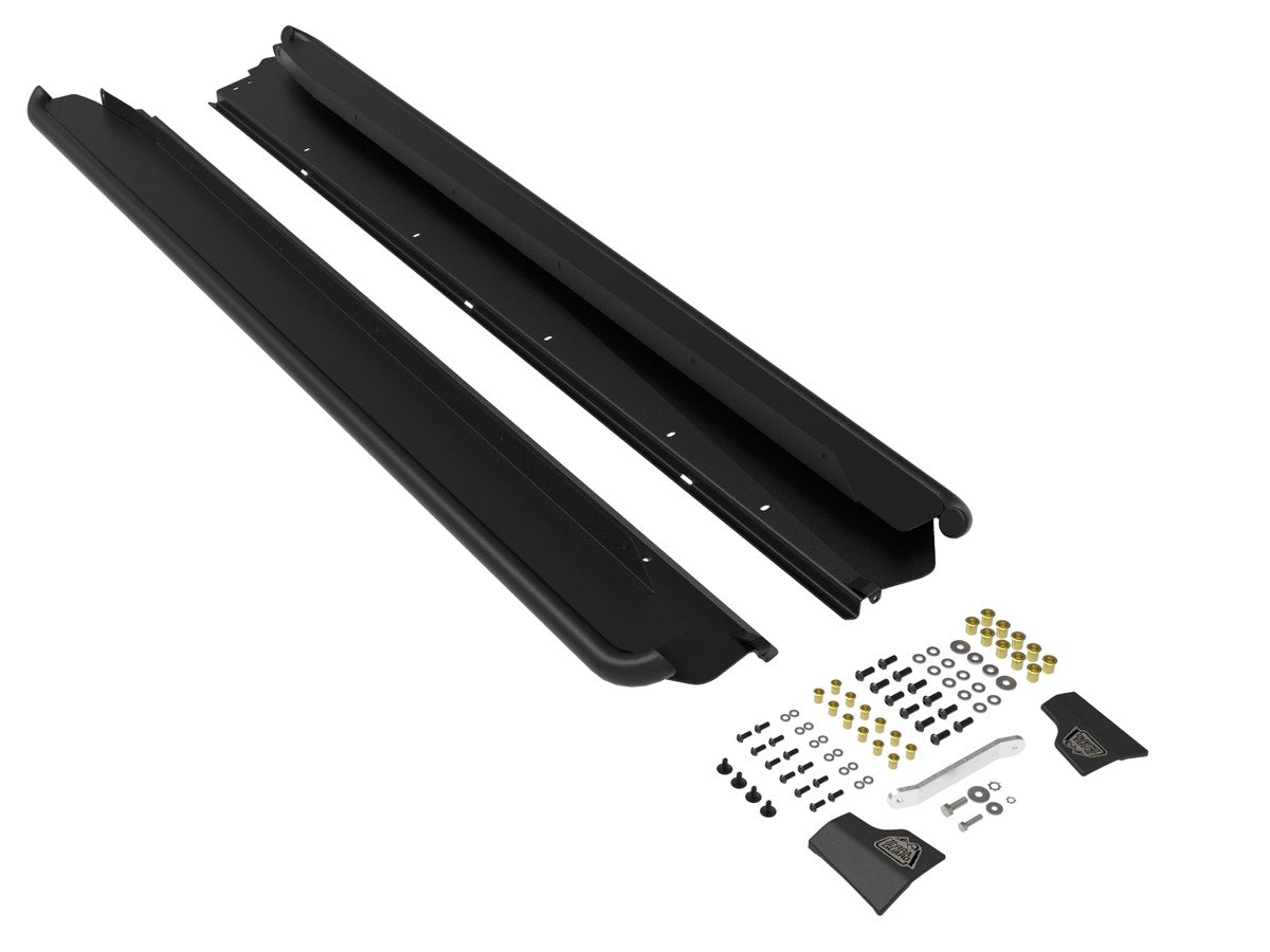 aFe POWER Terra Guard Trail Slider Steps Black Outback 2015-2019 | 79-27002