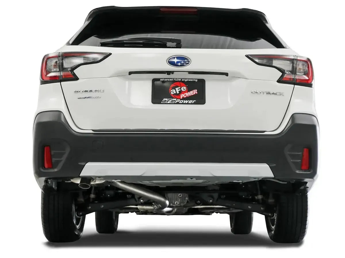 aFe Takeda 2-1/2 IN 304 Stainless Steel Cat Back Exhaust Subaru Outback 2.5L 2020-2025 | 49-36808