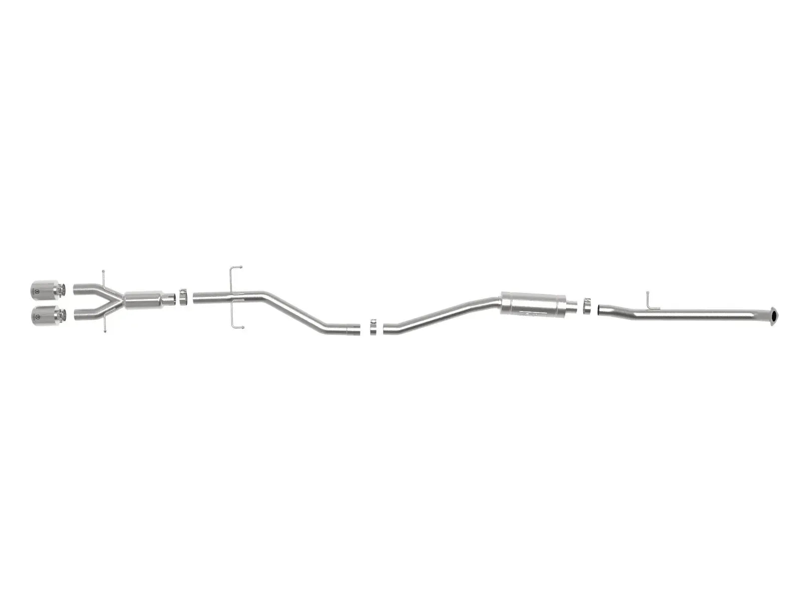 aFe Takeda 2.5" 304SS Cat Back Exhaust w/ Polished Tips Honda Civic Si Sedan 2017-2020 | 49-36619-P