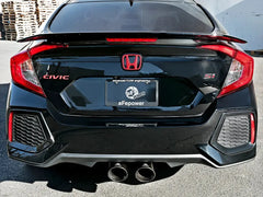 aFe Takeda 3" Cat Back Exhaust 304SS w/ Black Tips Honda Civic Si Sedan 2017-2020 | 49-36621-B