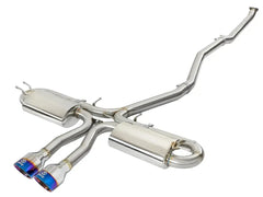 aFe Takeda 3" Cat Back Exhaust w/ Blue Flame Tips Honda Civic Si Sedan 2017-2020 | 49-36621-L