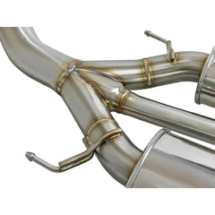 aFe Takeda 3in 304 SS Cat Back Exhaust w/ Blue Flame Tips Honda Civic Type R 2017-2021 | 49-36616-L