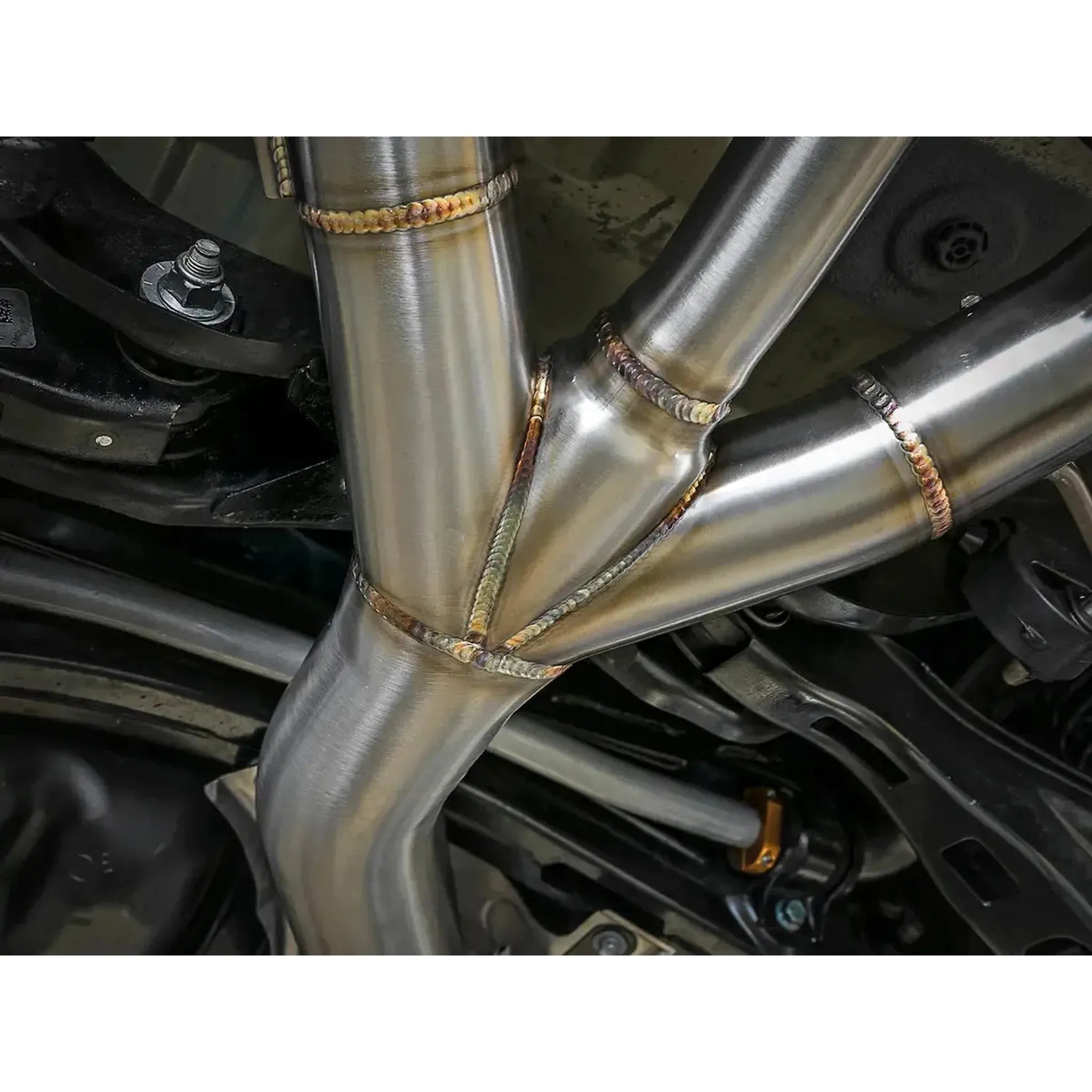 aFe Takeda 3in 304 SS Cat Back Exhaust w/ Blue Flame Tips Honda Civic Type R 2017-2021 | 49-36616-L