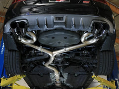aFe Takeda 3in to 2-1/2in Stainless Cat Back Exhaust w/ Black Tip Subaru WRX / STI 2015-2021 | 49-36810-B