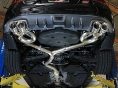 aFe Takeda 3in to 2-1/2in Stnlss Cat Back Exhaust w/ Polished Tip Subaru WRX / STI 2015-2021 | 49-36810-P
