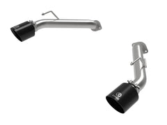 aFe Takeda Axle-Back Exhaust 2.5in 304 SS w/ Black Tips Nissan Z 2023-2025 | 49-36137-B