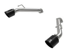 aFe Takeda Axle Back Exhaust 2.5in 304 SS w/ Black Tips Nissan Z 2023-2025 | 49-36137-B
