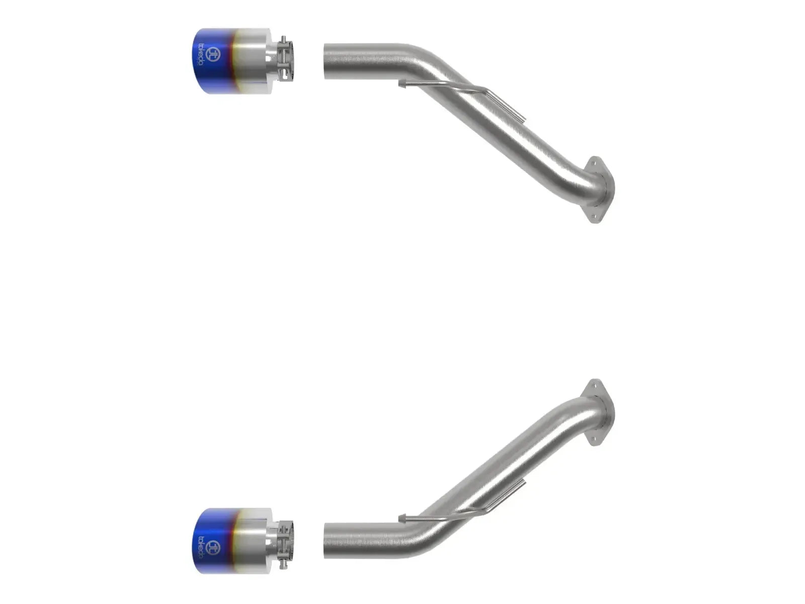 aFe Takeda Axle Back Exhaust w/ Blue Flame Tips Nissan Z 2023-2025 | 49-36137-L
