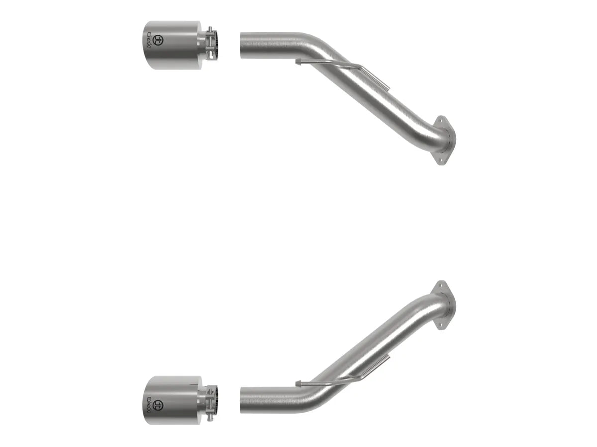 aFe Takeda Axle-Back Exhaust w/ Polished Tips Nissan Z 2023-2025 | 49-36137-P