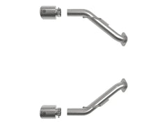 aFe Takeda Axle Back Exhaust w/ Polished Tips Nissan Z 2023-2025 | 49-36137-P