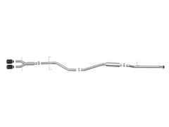 aFe Takeda Cat Back Exhaust 2.5" 304SS w/ Black Tips Honda Civic Si Sedan 2017-2020 | 49-36619-B