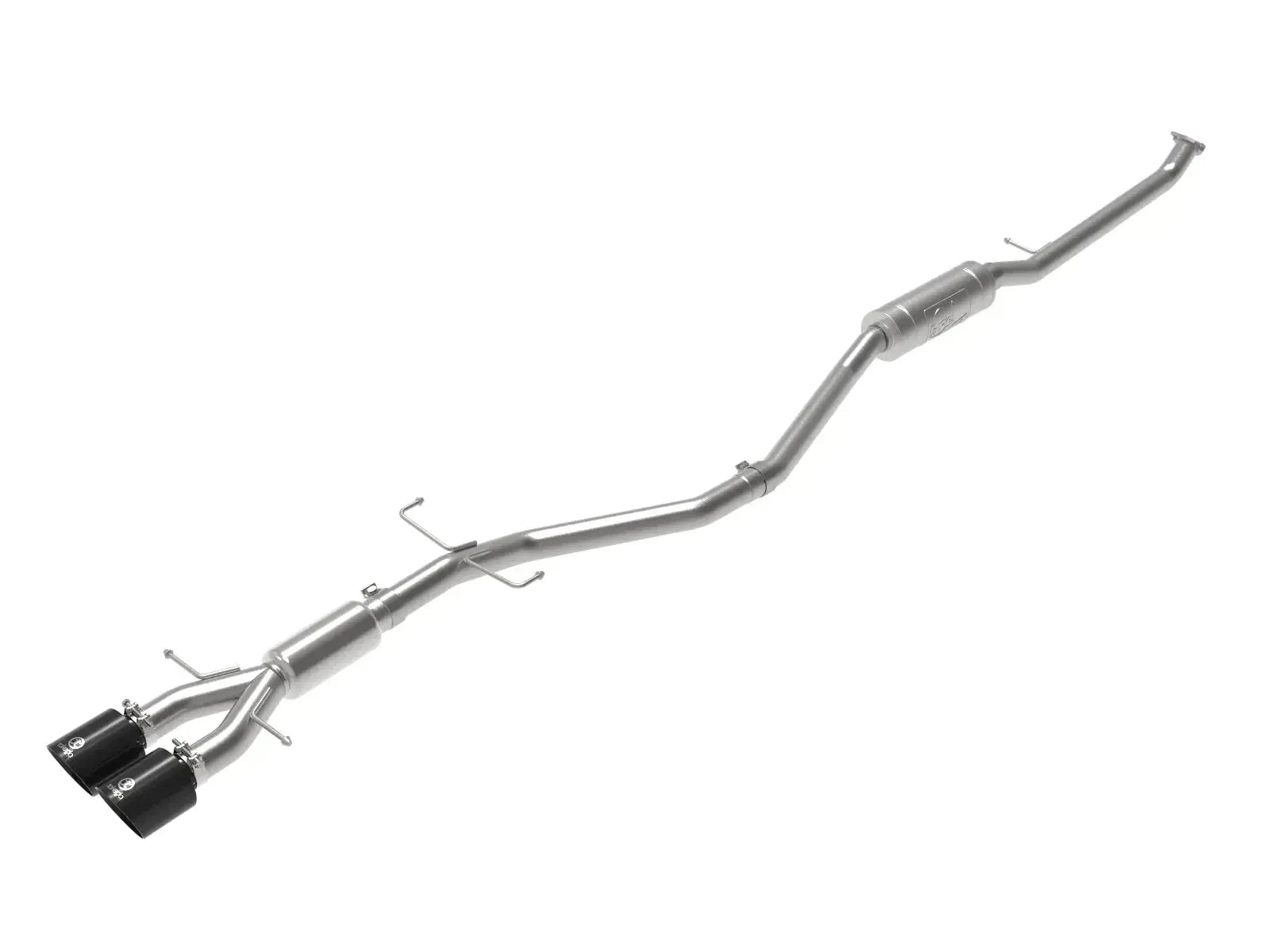 aFe Takeda Cat Back Exhaust 2.5" 304SS w/ Black Tips Honda Civic Si Sedan 2017-2020 | 49-36619-B