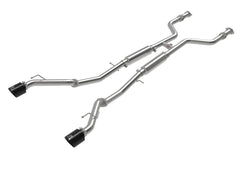 aFe Takeda Cat-Back Exhaust 2.5in 304 SS w/ Black Tips Nissan Z 2023-2025 | 49-36138-B