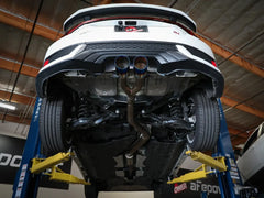 aFe Takeda Cat Back Exhaust w/ Blue Flame Tips Honda Civic Si Coupe 2017-2020 | 49-36620-L
