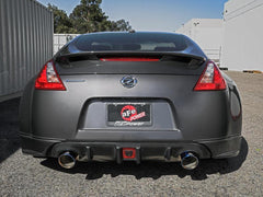 aFe Takeda Cat-Back Exhaust w/ Blue Flame Tips Nissan 370Z 2009-2020 | 49-36139-L