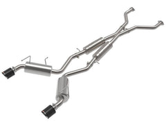 aFe Takeda Cat-Back Exhaust w/ Carbon Tips Nissan 370Z 2009-2020 | 49-36139-C