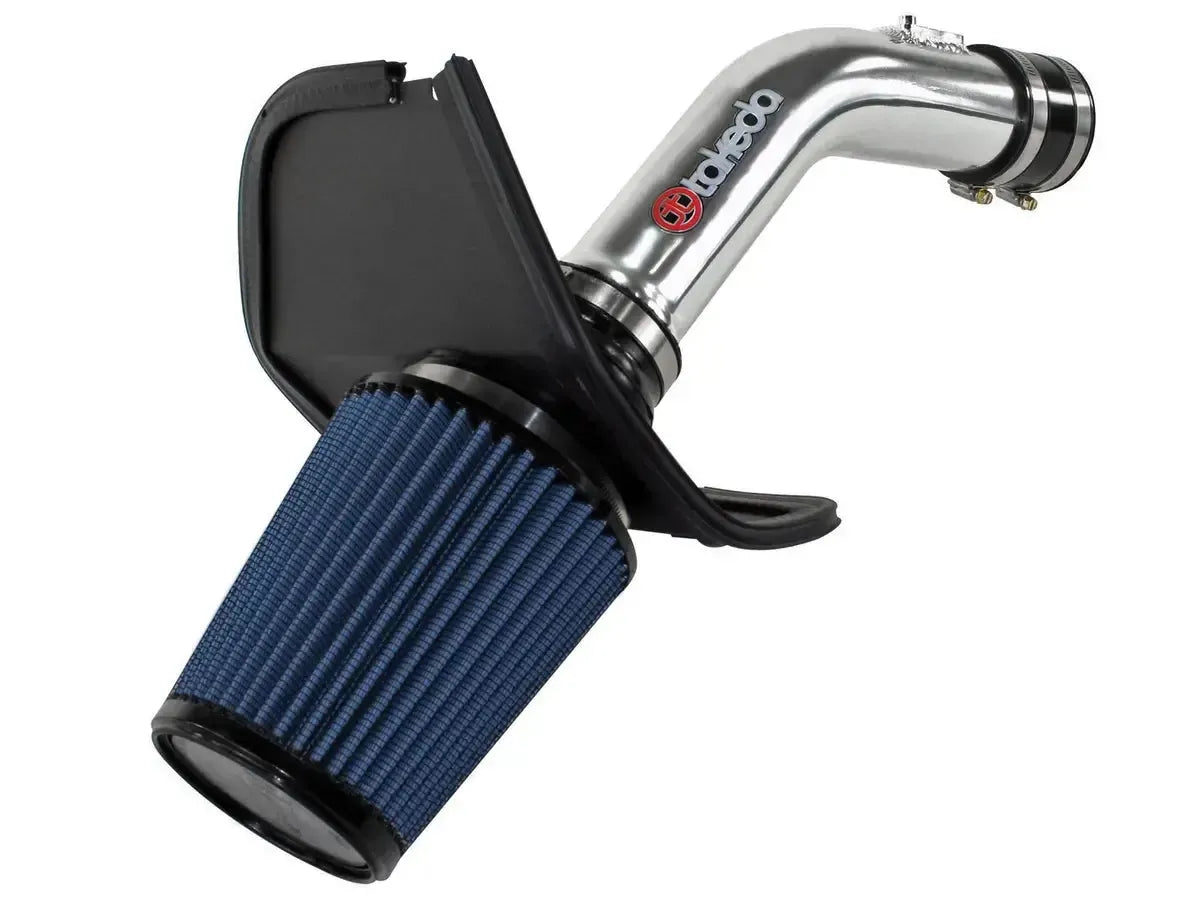 aFe Takeda Stage-2 Cold Air Intake w/ Pro DRY S Media Polished Subaru WRX / STI 2008-2014 | TA-4301P