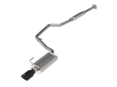 aFe Takeda Stainless Steel Cat Back Exhaust w/Black Tip Subaru Impreza 12-16 2.0L | 49-36052-B
