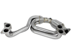 aFe Twisted Steel Long Tube Header 304 Stainless Steel w/ Cat Subaru BRZ / Scion FR-S / Toyota 86 13-20 | 48-36005-1HC